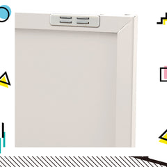 Artiss Buffet Sideboard Metal Cabinet - BASE White