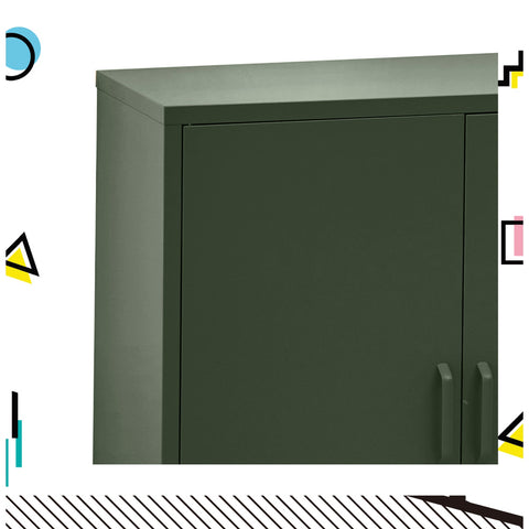 Artiss Buffet Sideboard Metal Cabinet - SWEETHEART Green
