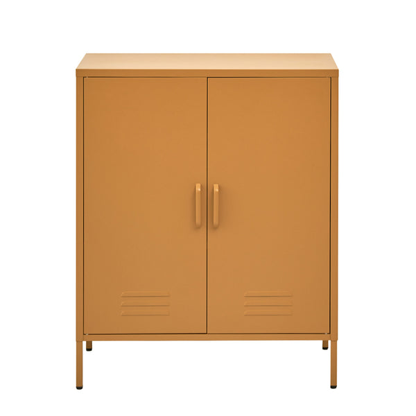 Artiss Buffet Sideboard Metal Cabinet - SWEETHEART Yellow