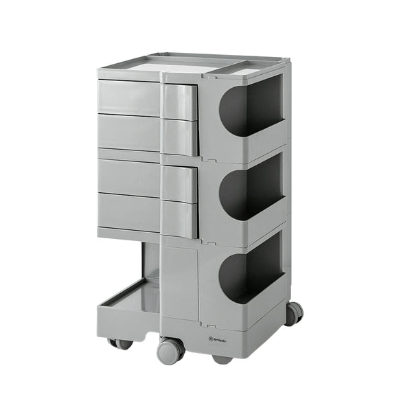Artiss Storage Trolley Bedside Table 5 Tier Cart Boby Replica Grey