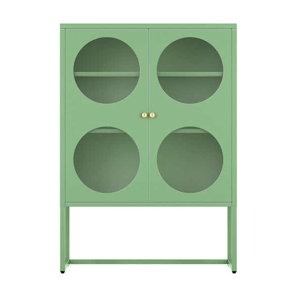 Artiss Buffet Sideboard Metal Cabinet - ELLA Green