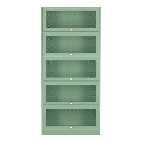 Artiss Buffet Sideboard Metal Cabinet - ELIA Green