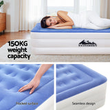 Weisshorn Air Mattress Single Inflatable Bed 46cm Cube Airbed