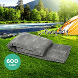 Weisshorn 6x2.5M Annex Matting 600GSM Floor Mats Hollow Design Mesh Caravan