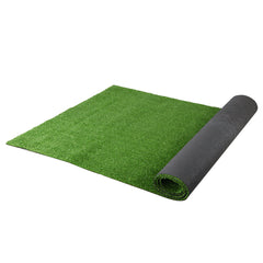 Prime Turf Artificial Grass 2mx5m 10mm Synthetic Fake Lawn Turf Plant Plastic Olive