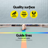 Everfit 4M Air Track Gymnastics Tumbling Exercise Mat W/ Pump Inflatable Colored