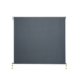 Instahut 2.7X2.5M Outdoor Blinds Awning Roll Down Canopy Retractable Outdoor Blinds Window Shade Grey