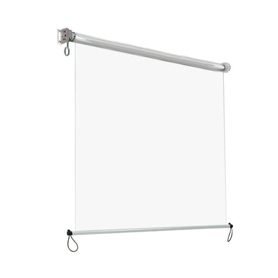 Instahut 1.5X2.4M Outdoor Blinds Clear Roll Down Awning Retractable Outdoor Blinds Water Wind Proof Transparent