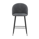 Artiss Bar Stools Kitchen Counter Barstools Sherpa Metal Chairs x2