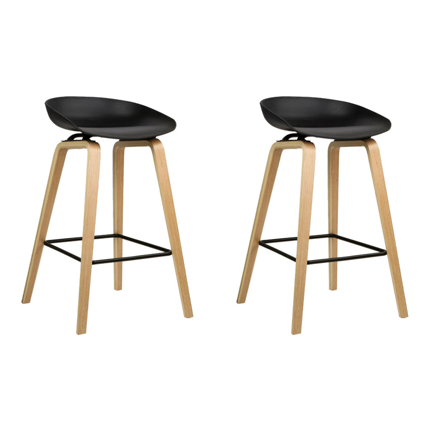 Artiss 2x Bar Stools Wooden