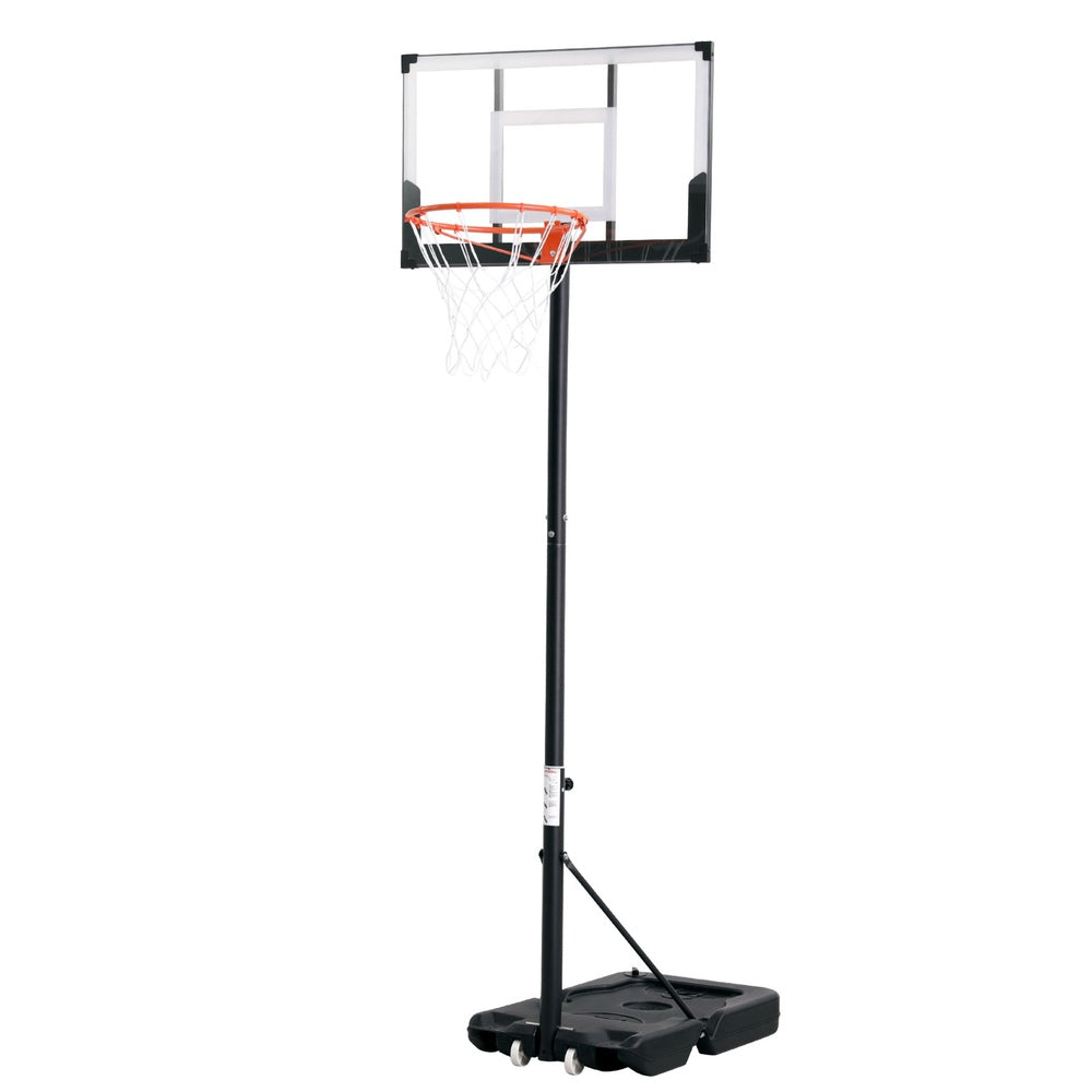 Everfit 3.05M Basketball Hoop Stand System Portable Height Adjustable w/ Knob