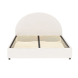Artiss Bed Frame Gas Lift Strorage Beds Base Platform Boucle Fabric Double ELLA