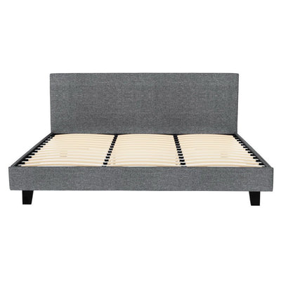 Artiss Bed Frame King Size Grey NEO