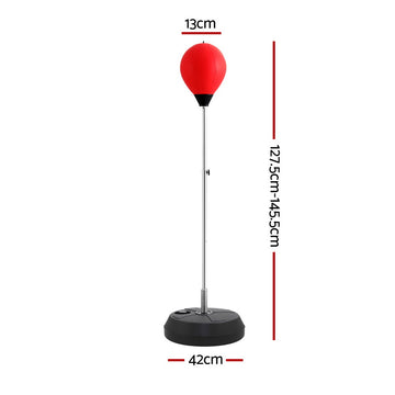 Everfit Adult Punching Bag Stand 150cm Adjustable Freestanding with Gloves and Pump