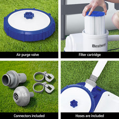 Bestway Pool Pump Cartridge Filter 2500GPH 9463L/H Flowclear Filters Cleaner