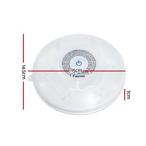 Bestway Pool Float Lamp LED Lights 7 Modes Multi Color Lamps For Pools