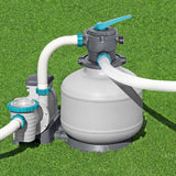 Bestway Pool Pump Sand Filter 3000GPH 11355L/H Pools Flowclear Filters