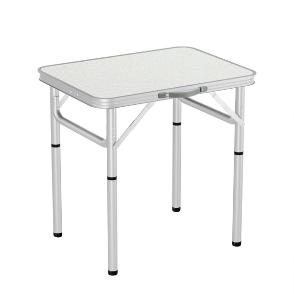 Weisshorn Folding Camping Table 60CM Adjustable Portable Outdoor Picnic Desk