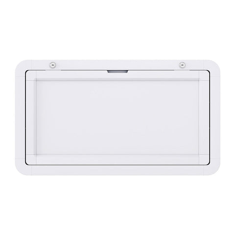 Weisshorn Caravan Table 800 x 450mm Folding Lockable White
