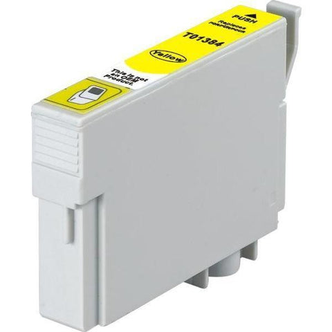 Compatible Premium Ink Cartridges T1384 Yellow  Inkjet Cartridge - for use in Epson Printers NT Deals