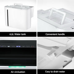 Devanti Dehumidifier 20L Air Purifier White