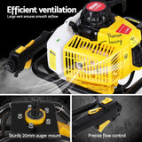 Giantz Post Hole Digger Motor Only Petrol Engine Yellow