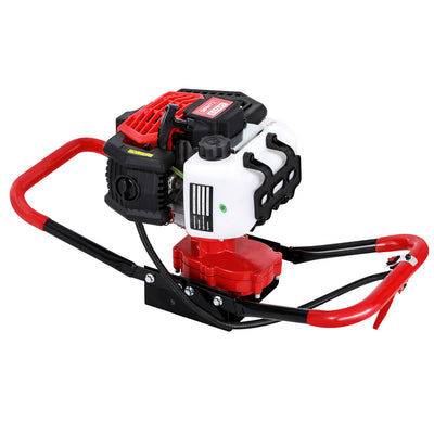 Giantz Post Hole Digger Motor Only Petrol Engine Red