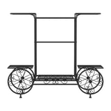 Artiss Plant Stand 6 Tier Iron 4 Wheeler