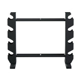 Everfit Dumbbells Rack Dumbbell Kettlebell Stand Home Gym Storage 200kg Capacity