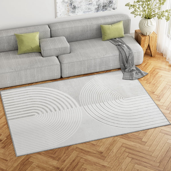 Artiss Rug 160x230cm Area Rug Washable Mat Large Carpet Faux Rabbit Fur Cyril
