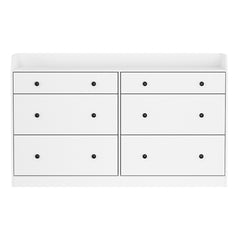 Artiss 6 Chest of Drawers - PETE White