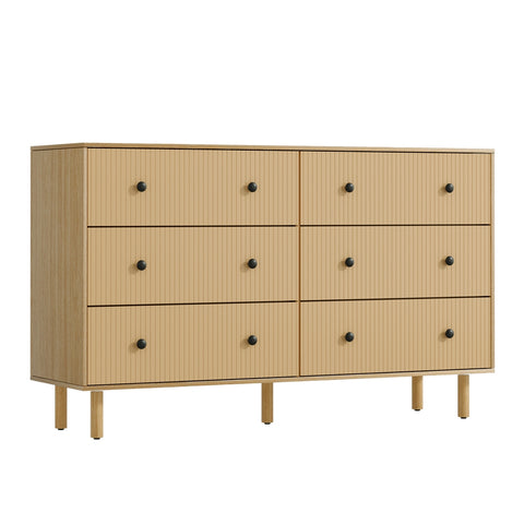 Artiss 6 Chest of Drawers Tallboy Cabinet - RUTH Pine