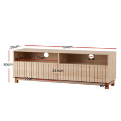 Artiss TV Cabinet Entertainment Unit Stand 150CM