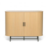 Artiss Buffet Sideboard Sliding Doors - PIIA Oak