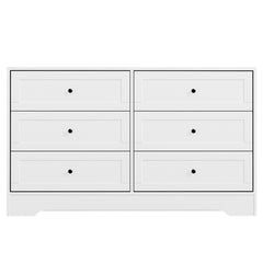 Artiss 6 Chest of Drawers - LEIF White