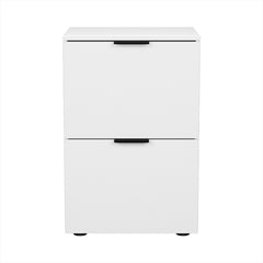 Artiss Filing Cabinet Files Storage Office Shelves File Organiser White 2 Drawer