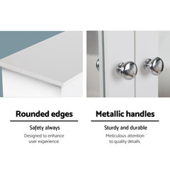 Artiss Bathroom Mirror Cabinet Storage Cupboard