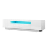 Artiss TV Unit Entertainment Unit Storage Drawer RGB LED 180cm White