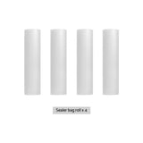 4 Rolls Food Vacuum Sealer Bags Storage Saver Heat Sealing Bag Pack 28CMX6M