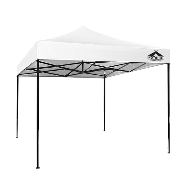 Instahut Gazebo Pop Up Marquee 3x3 Folding Tent Outdoor Camping 500D Oxford