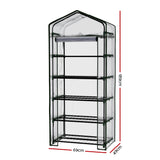 Green Fingers Greenhouse 5 Tiers Mini Green House Garden Bed Planter Box 1.9x0.7x0.5M