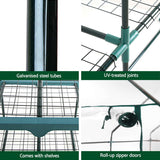 Green Fingers Greenhouse 5 Tiers Mini Green House Garden Bed Planter Box 1.9x0.7x0.5M