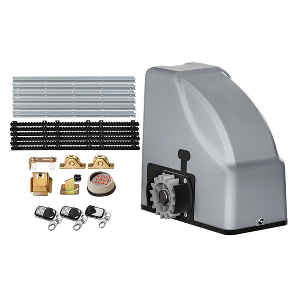 LockMaster Electric Sliding Gate Opener 800KG 6M Hardware Kit