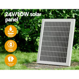 LockMaster Automatic Sliding Gate Opener Kit 10W Solar 6M 600KG