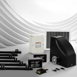 LockMaster Automatic Sliding Gate Opener Kit 10W Solar 6M 600KG