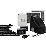 LockMaster Automatic Sliding Gate Opener Kit 20W Solar 6M 600KG