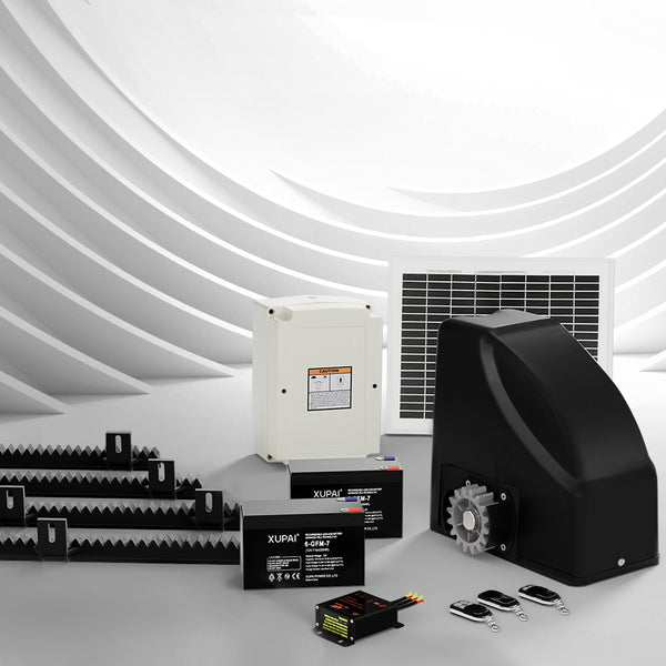 Automatic Sliding Gate Opener Kit 10W Solar 4M 600KG