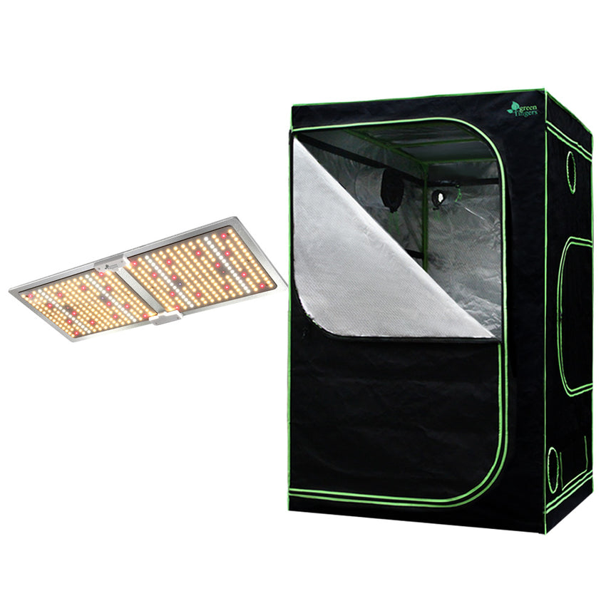 Green Fingers Grow Tent Light Kit 120x120x200CM 2200W LED Full Spectrum