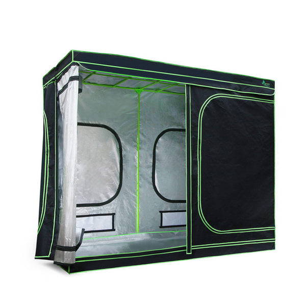 Green Fingers Grow Tent 240x120x200CM Hydroponics Kit Indoor Plant Room System