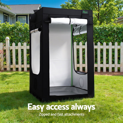 Green Fingers Grow Tent Kits 120x120x200cm Hydroponics Indoor Grow System